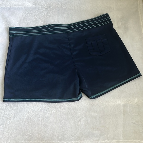 VTG Y2K Women’s Adidas Sportswear Athletic Basketball Gym Drawstring Shorts L - Picture 2 of 10